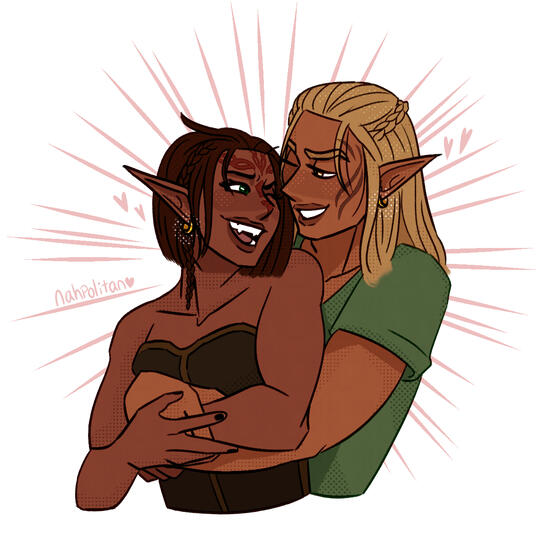 Larien + Zevran